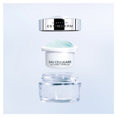 Institut Esthederm Eau Cellulaire Gel Hydra-Repulpant Visage et Cou Recharge 50 ml
