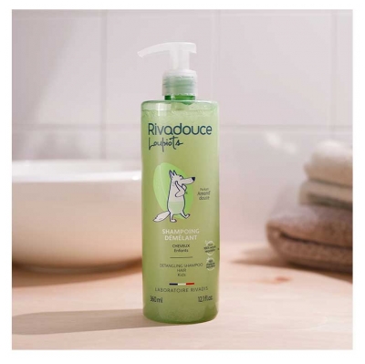 Rivadouce Les Loupiots Amande Douce Shampoing Démêlant 400 ml