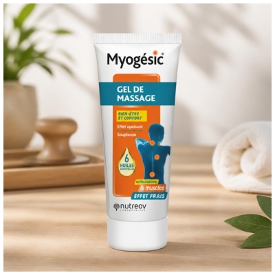 Nutreov Myogésic Gel de Massage Bien-Être et Confort 75 ml