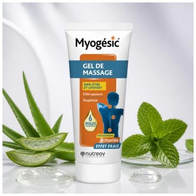 Nutreov Myogésic Gel de Massage Bien-Être et Confort 75 ml
