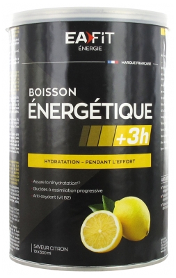 Eafit Boisson Énergétique +3H
Citron - 500 g