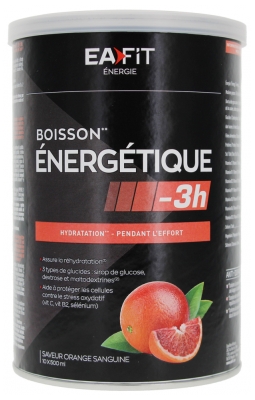 Eafit Boisson Énergétique 3H
Orange Sanguine - 500 g