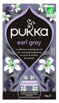Pukka Thé Noir Earl Grey Bio 20 Sachets