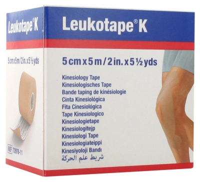 Essity Leukotape K 5 m X 5 cm - Couleur : Chair