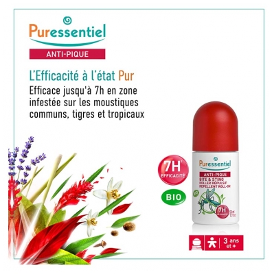 Puressentiel Roller Répulsif Bébé Anti-Pique - 30 ml