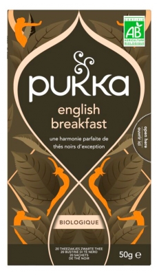 Pukka Thé Noir English Breakfast Bio 20 Sachets