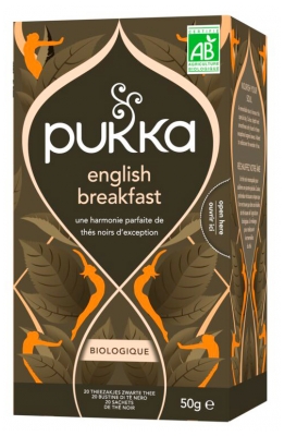 Pukka Thé Noir English Breakfast Bio 20 Sachets