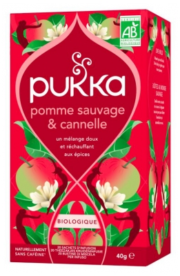 Pukka Infusion Pomme Sauvage et Cannelle Bio 20 Sachets