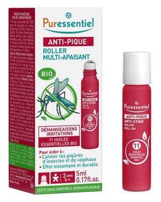 Puressentiel Roller Multi-Apaisant Aux He Bio Anti-Pique - 5 ml