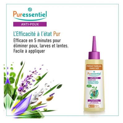 Puressentiel Anti-Poux Lotion Traitante + Peigne 200 ml 