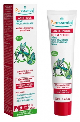 Puressentiel Crème Multi-Apaisante Anti-Pique Aux He et Hv Bio - 40 ml