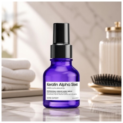 Keratin Alpha Sleek L'Oréal Professionnel Sérum Lisse Miroir Professionnel 50 ml