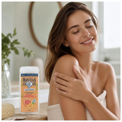 Le Petit Marseillais Gel Douche Extra Doux Orange & Pamplemousse 650 ml