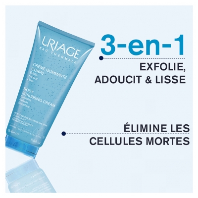 Uriage Derm-Phy Crémé Gommante Corps T 200 ml