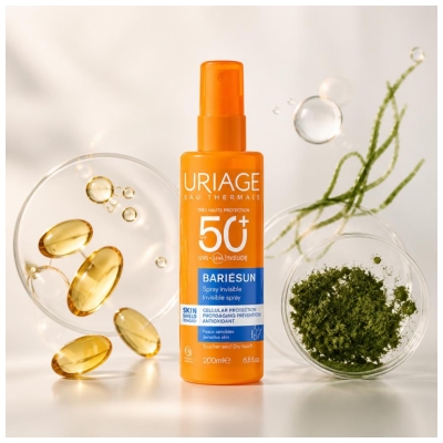 Uriage Bariésun Spray Invisible Très Haute Protection SPF50+ Non Parfumé 200 ml