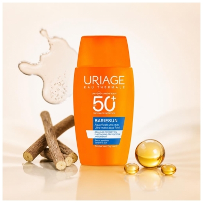 Uriage Bariésun Aqua Fluide Ultra-Mat SPF50+ 50 ml