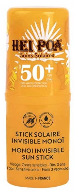 Hei Poa Stick Solaire Invisible Monoi Spf50+ 15 g