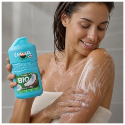 Ushuaïa Douche Hydratante à l'Eau de Coco Bio 280 ml