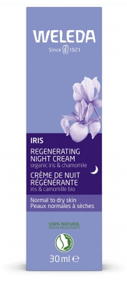 Weleda Crème de Nuit Régénérante Iris - 30 ml