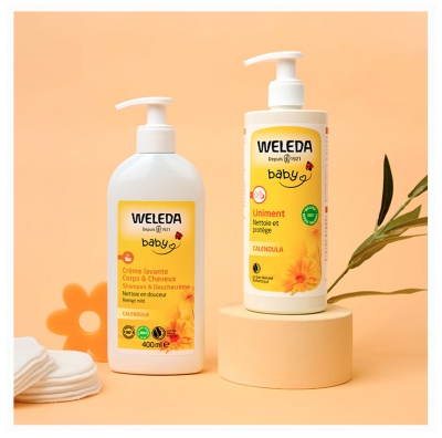 Weleda Liniment Baby Lot de 2x400 ml