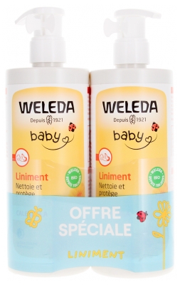 Weleda Liniment Baby Lot de 2x400 ml