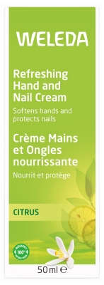 Weleda Crème Mains et Ongles Nourrissante au Citrus - 50 ml