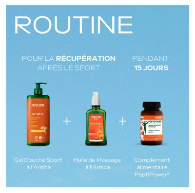 Weleda Huile de Massage à l'Arnica Récupération Sportive 100 ml