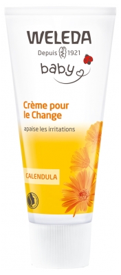 Weleda Baby Crème pour le Change Apaise les irritations Calendula 75 ml