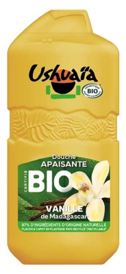 Ushuaïa Douche Apaisante Vanille de Madagascar Bio 280 ml