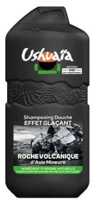 Ushuaïa Shampoing Douche Effet Glaçant Roche Volacanique d'Asie Mineure 280 ml