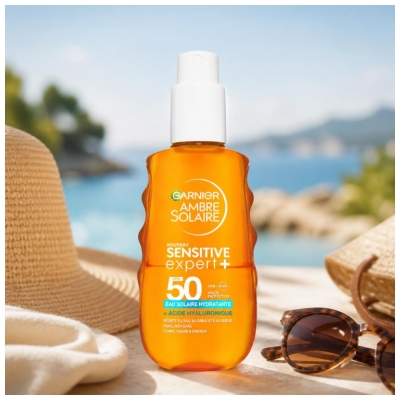 Garnier Ambre Solaire Sensitive Expert + Eau Solaire SPF50 150 ml