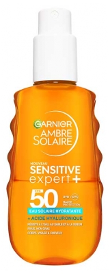 Garnier Ambre Solaire Sensitive Expert+ Eau Solaire Hydratante - SPF 50
