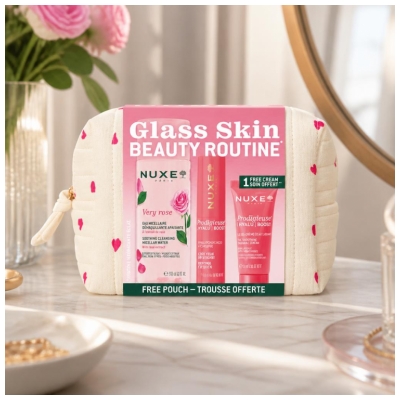 Nuxe Glass Skin Beauty Routine Trousse