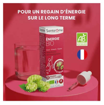 Santarome Énergie Macérats de Bourgeons Bio 30 ml