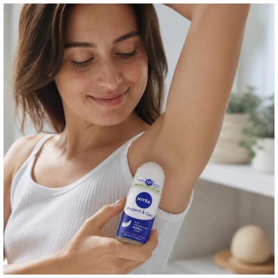 Nivea Protect & Care Déodorant Bille Anti‑Transpirant 72H 50 ml