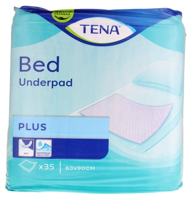 Tena Bed Underpad Alèses Plus 35 Protections de Literie
