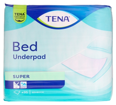 Tena Bed Underpad Alèses Super 35 Protections de Literie