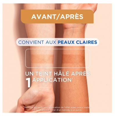 Mixa Lait Corps Nourrissant Peaux Claires Effet Soleil 250 ml
