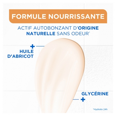 Mixa Lait Corps Nourrissant Peaux Claires Effet Soleil 250 ml