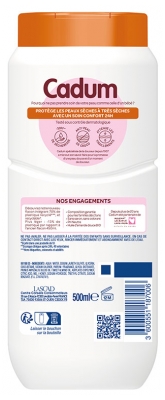 Cadum Crème Lavante Surgras Miel de Fleurs Peaux Sèches à Très Sèches 500 ml