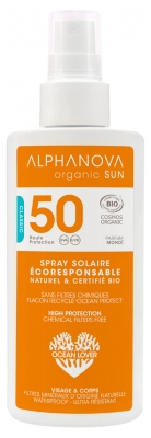 Alphanova Organic Sun Spray Solaire Spf50 Bio* Classic (125G)