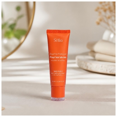Séfia Baume-Masque Soin 2en1 pour les Lèvres 10 ml