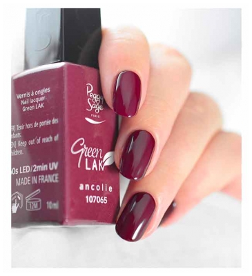 Peggy Sage Green Lak Vernis Ongles LED 10 ML - Teinte : 107065 : Ancolie