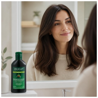 Biokap Bellezza Shampoing Usage Fréquent Tous Types de Cheveux 200 ml