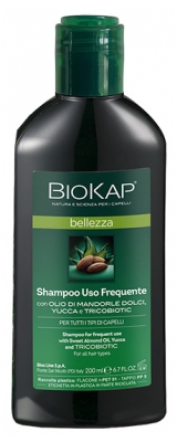 Biokap Bellezza Shampoing Usage Fréquent Tous Types de Cheveux 200 ml