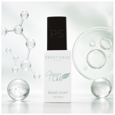 Peggy Sage Green Lak Base Coat Ongle LED 10 ML