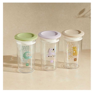 MAM Verre d'Apprentissage 360°C 290 ml 8 Mois et + - Couleur : Brun