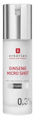 Erborian Ginseng Micro Shot Sérum Intensif Micro-Infusion 30 ml