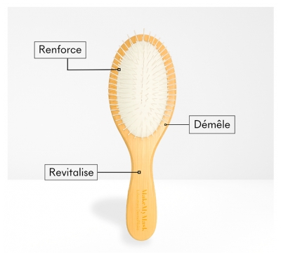 Make My Mask Brosse Cheveux en Nylon Réparatrice