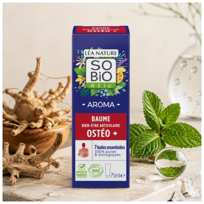 Léa Nature SO BIO étic Aroma Baume Bien-Être Articulaire Ostéo + Biologique 75 ML
